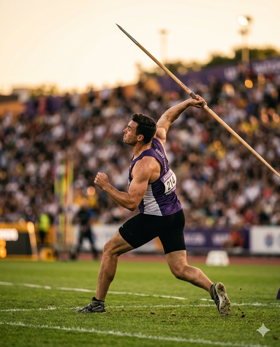 Javelin power position frame